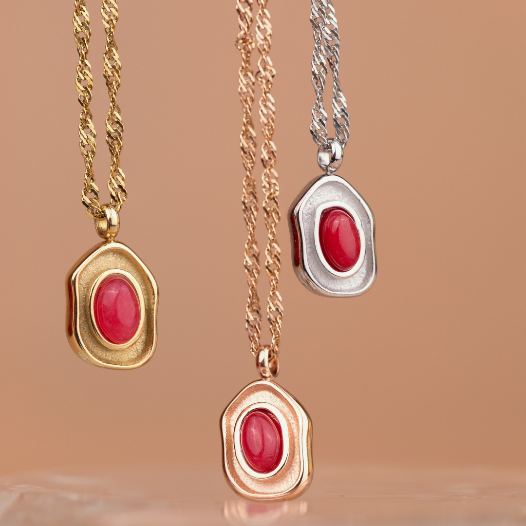 Scarlet Treasure Collana Oro Rosa