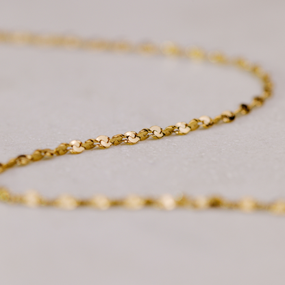 Tinsel Chain Bracciale Oro