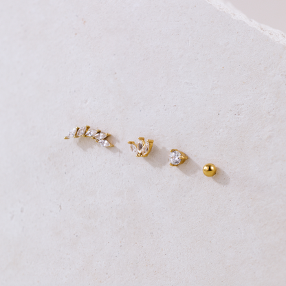 Delicate Bead Orecchini Oro