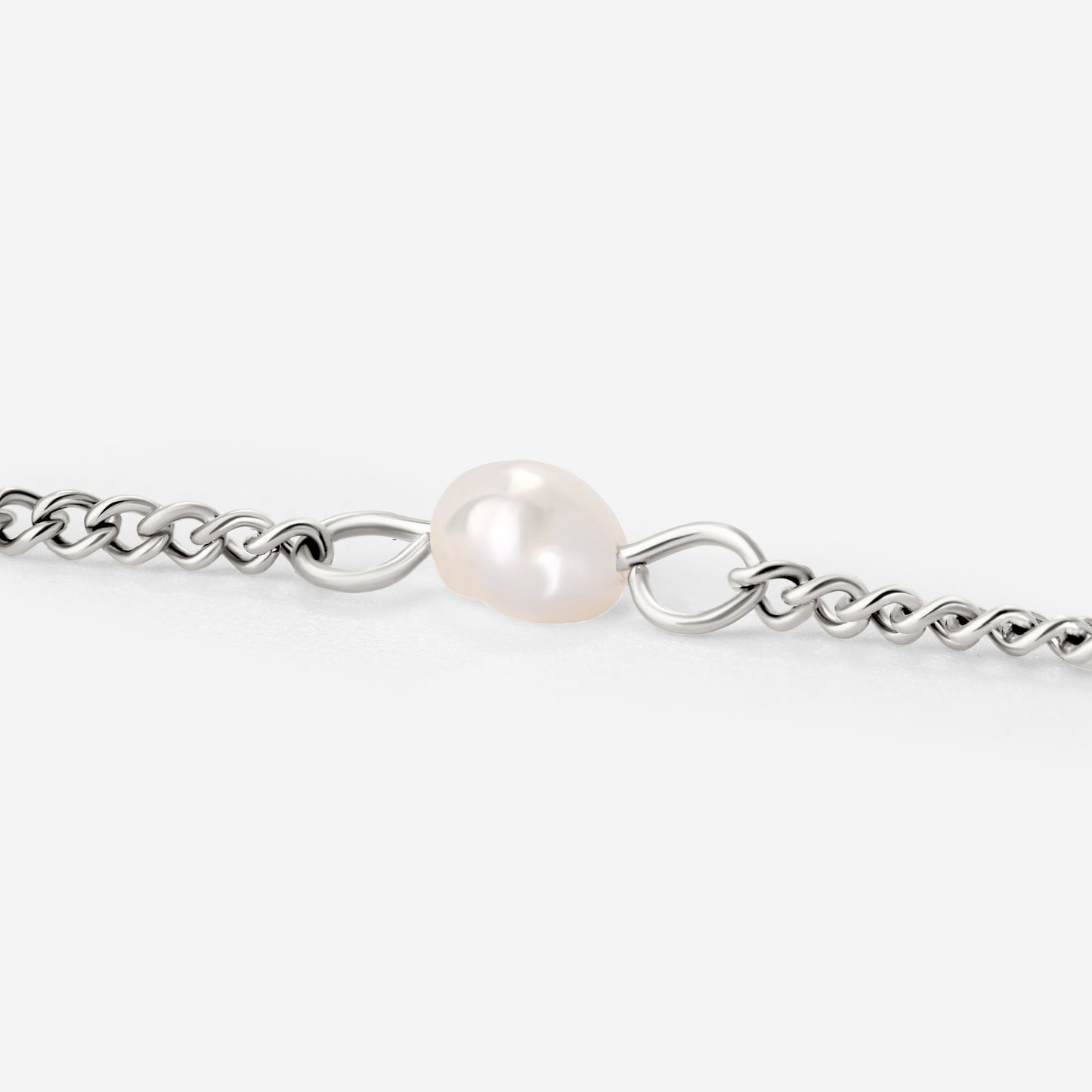 Pearl after Pearl Choker Argento