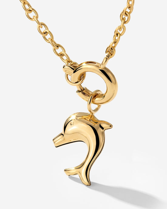 Dolphin Classic Chain Collana Set Oro