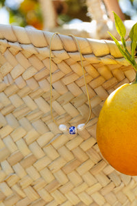 Painted Blue Collana