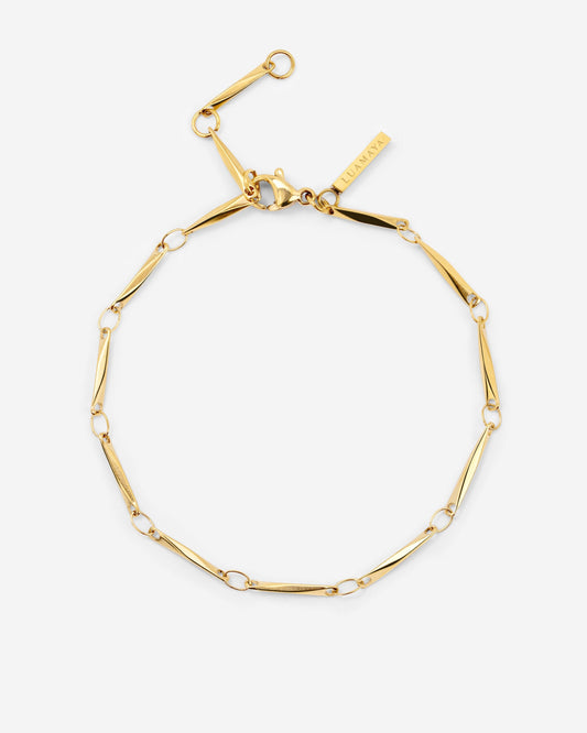 Curved Links Bracciale Oro