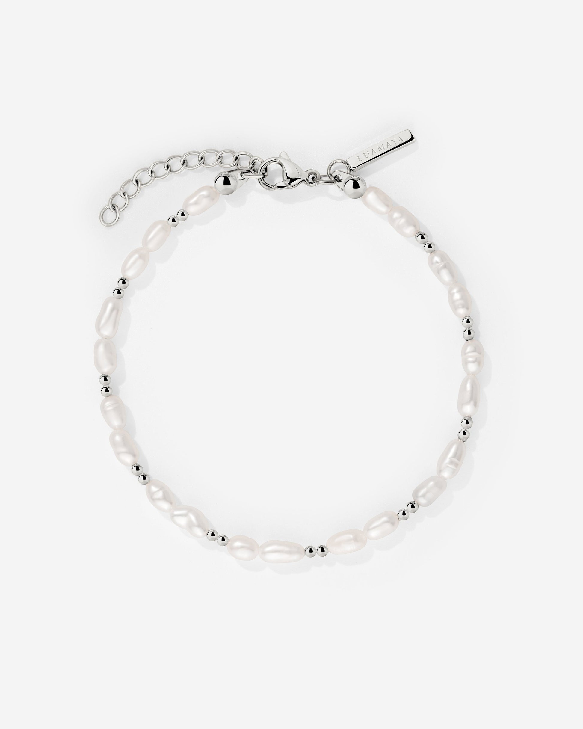 Summertime Pearl Bracciale Argento