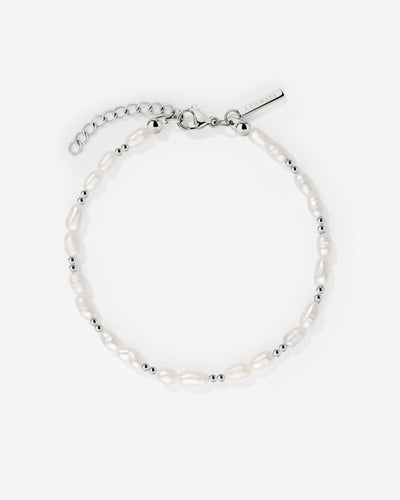 Summertime Pearl Bracciale Argento
