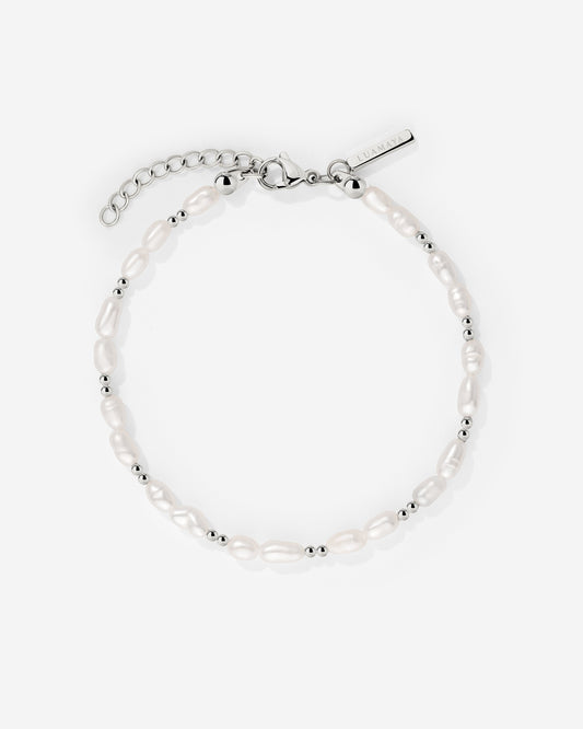 Summertime Pearl Bracciale Argento