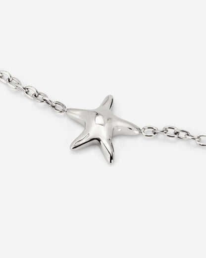 Sea Star Choker Argento