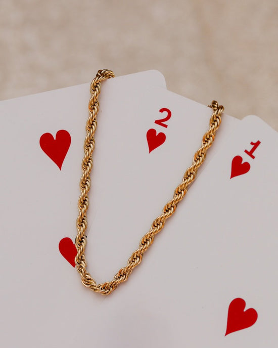 Rope Chain Bracciale Oro