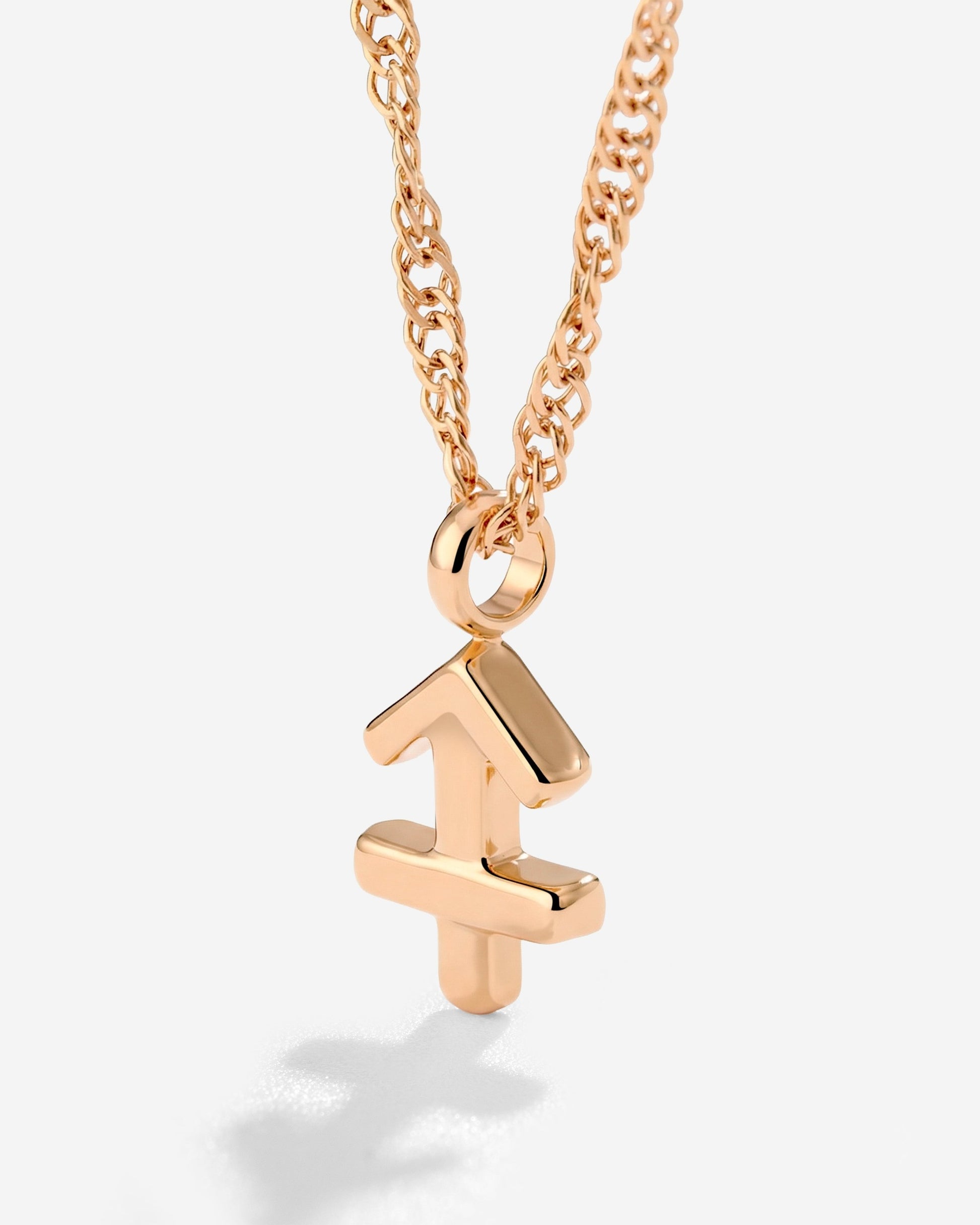 Sagittarius Bubble Collana Oro Rosa