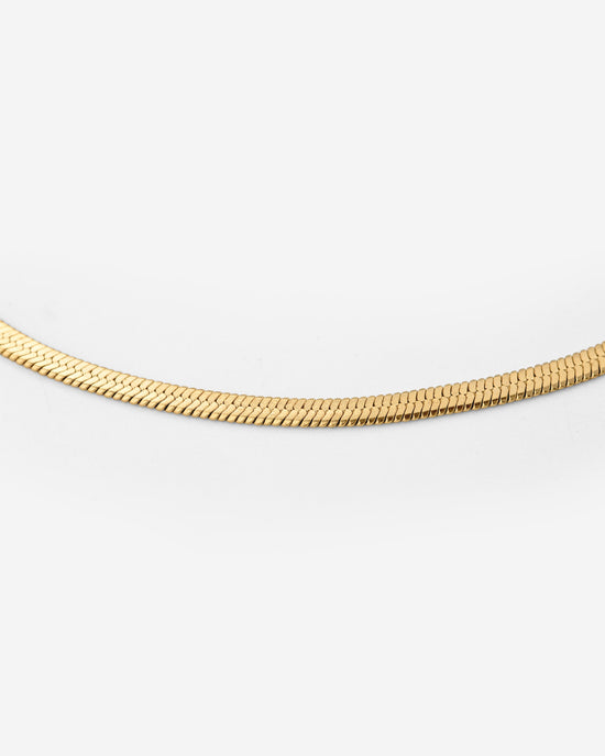 Slim Herringbone Cavigliera