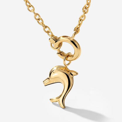 Dolphin Classic Chain Collana Set Oro