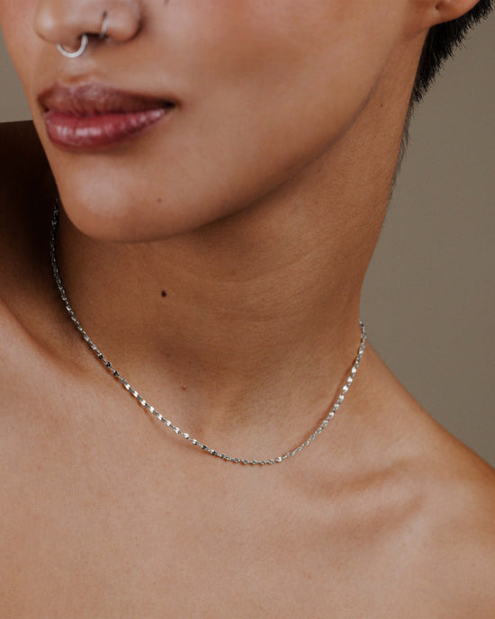 Tinsel Chain Collana Argento