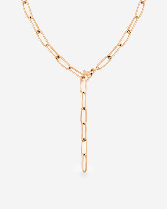 Honey Y-Collana Oro Rosa