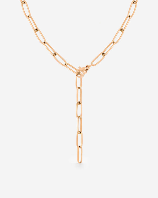 Honey Y-Collana Oro Rosa
