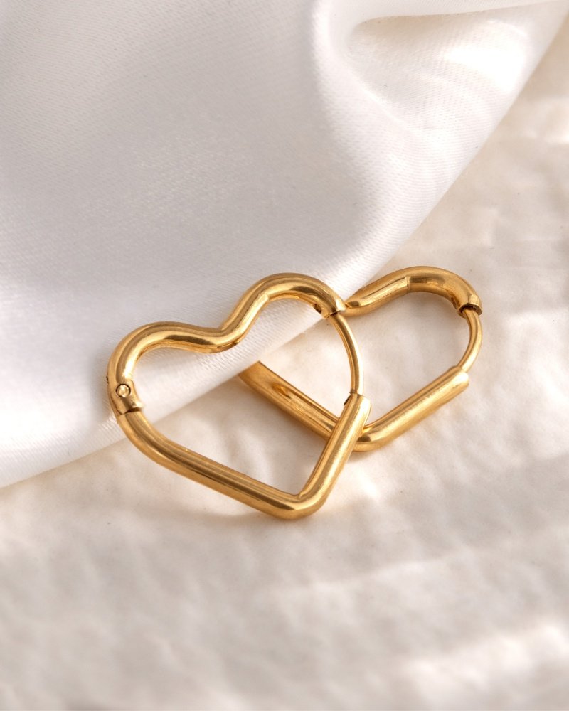 Heartily Hoops Small Argento