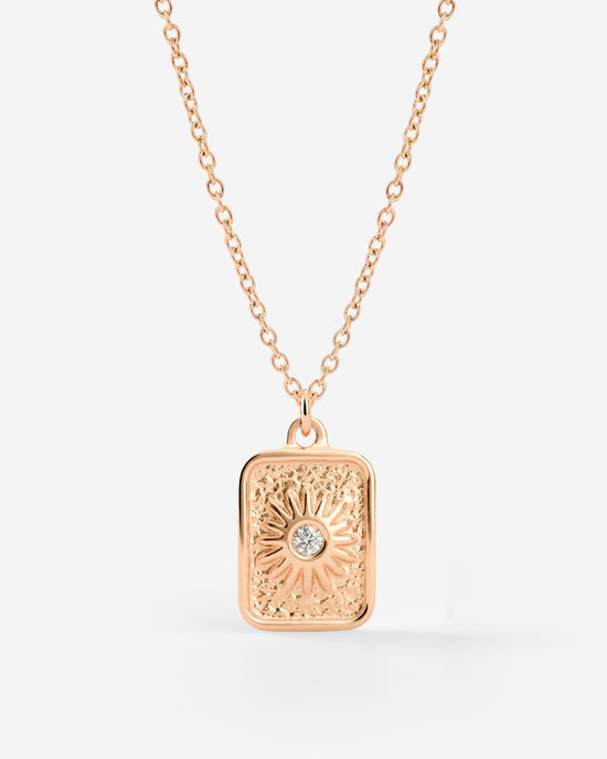 Sun Relic Collana Oro Rosa