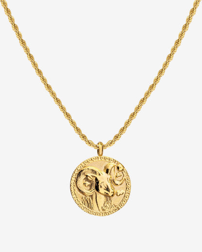 Zodiac Sign Collana Oro