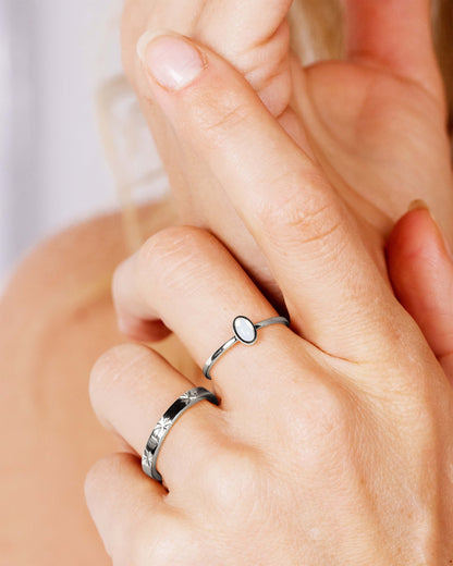 Oval Argento