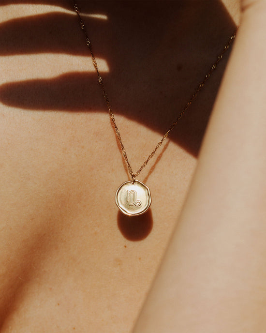 Zodiac Collana - Capricorno Oro Rosa
