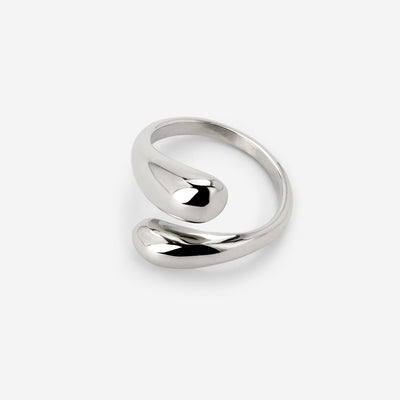 Gentle Embrace Anello Argento