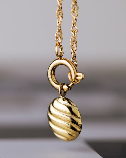 Serenity Singapore Chain Collana Set Oro Rosa