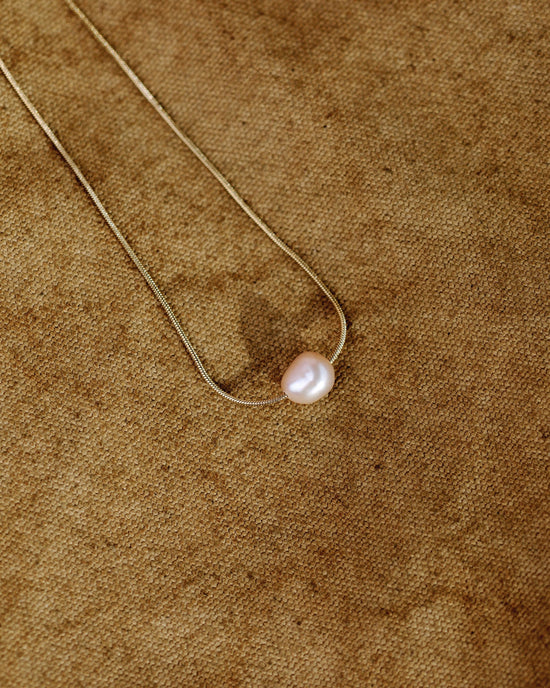 Blush Pearl Collana Oro Rosa