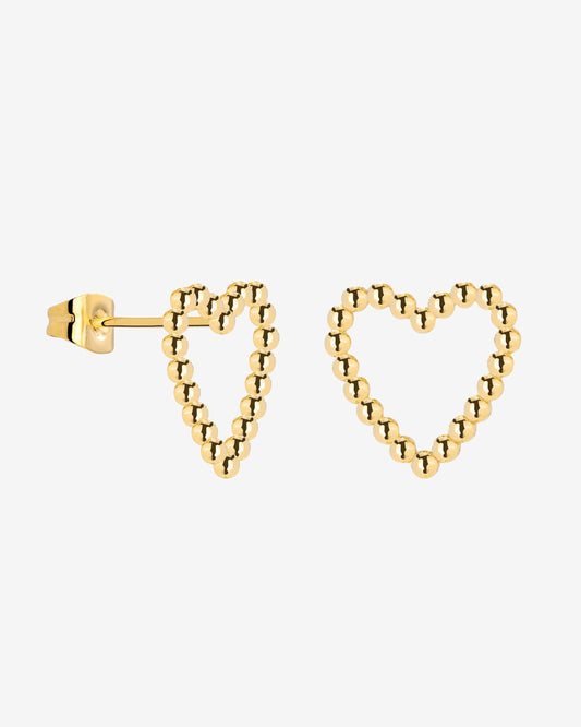 Heart of Gold Orecchini Oro