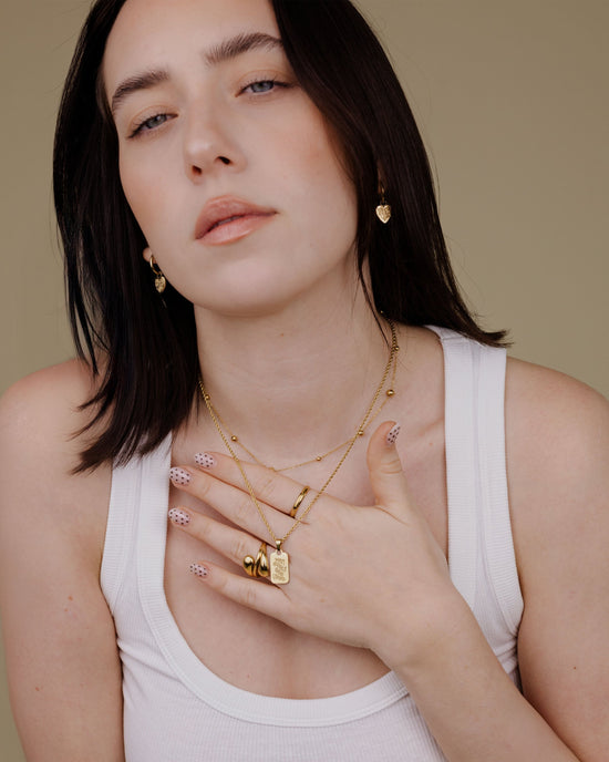 Hot girls are loud Collana Oro
