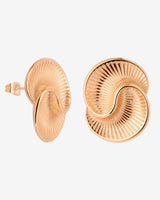 Winding Spiral Orecchini Oro Rosa