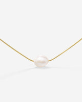 Minimalist Pearl Collana Oro