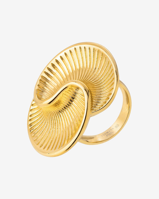 Winding Spiral Anello Oro
