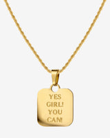 Yes girl! You can! Collana Oro