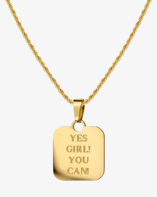 Yes girl! You can! Collana Oro