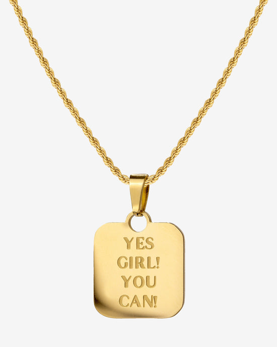 Yes girl! You can! Collana Oro