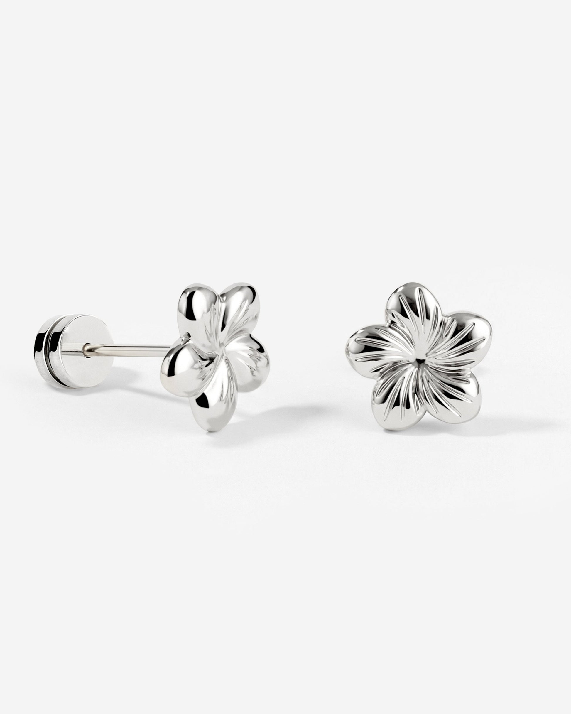 Floral Glow Orecchini Argento