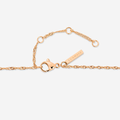 You are enough Collana Oro Rosa