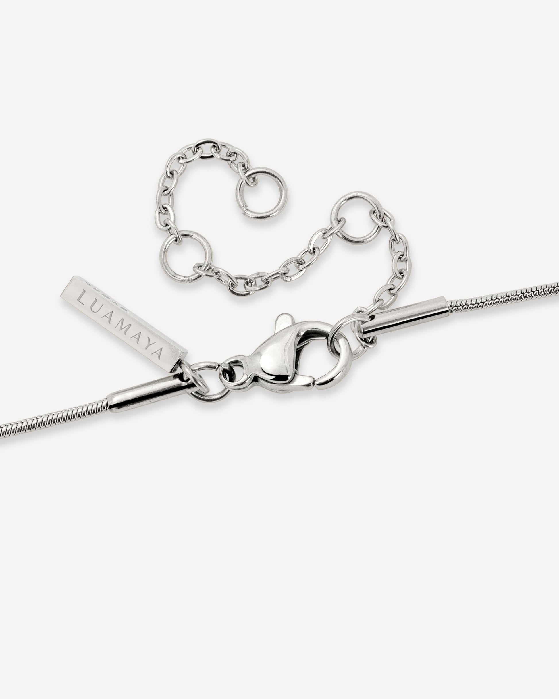 Luminous Pearl Choker Argento