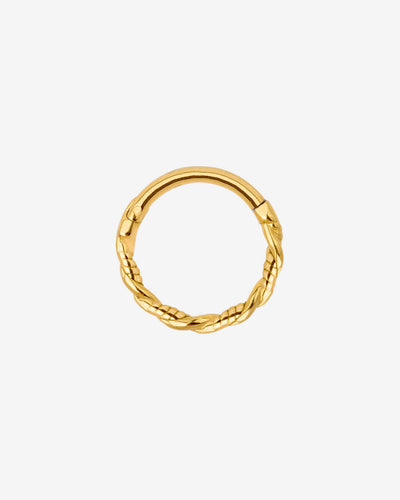 Curly Twist Piercing Oro