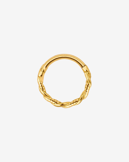 Curly Twist Piercing Oro