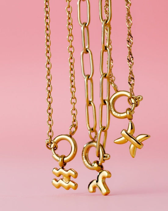 Bubble Zodiac Collana Charms