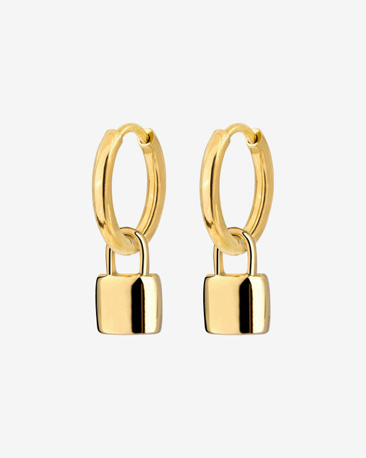 Lock in Hoop Set Small Oro