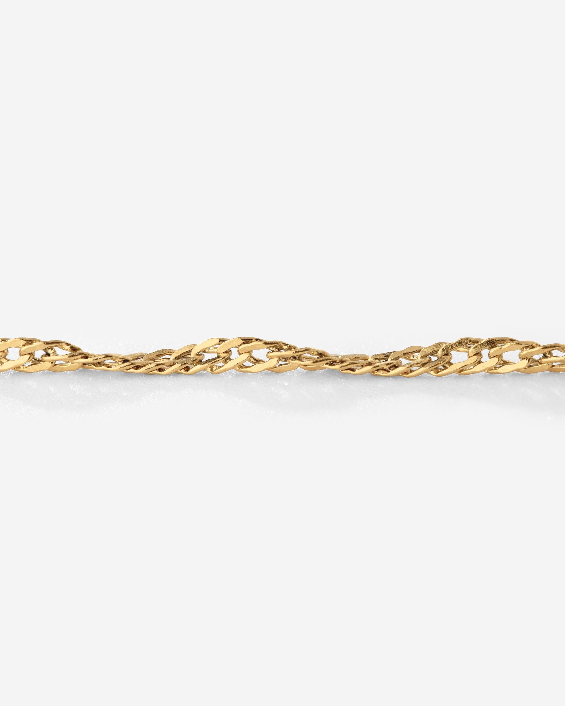 Singapore Chain Charm Bracciale Set