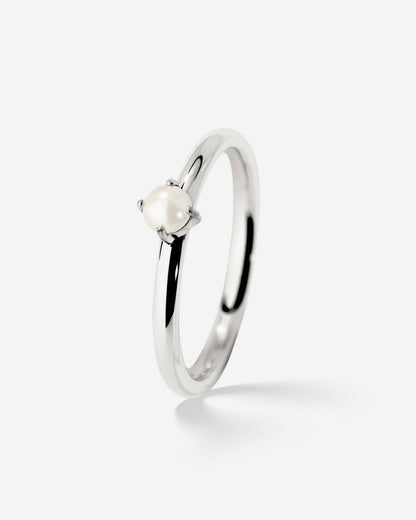 Dream Pearl Anello Argento