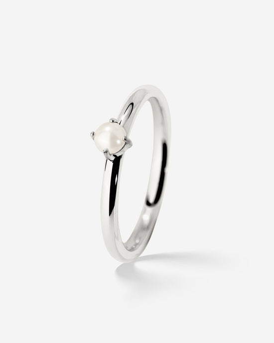 Dream Pearl Anello Argento