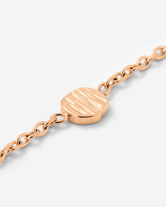 Boho Coin Bracciale Oro Rosa