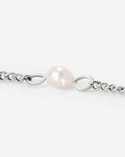 Pearl after Pearl Choker Argento