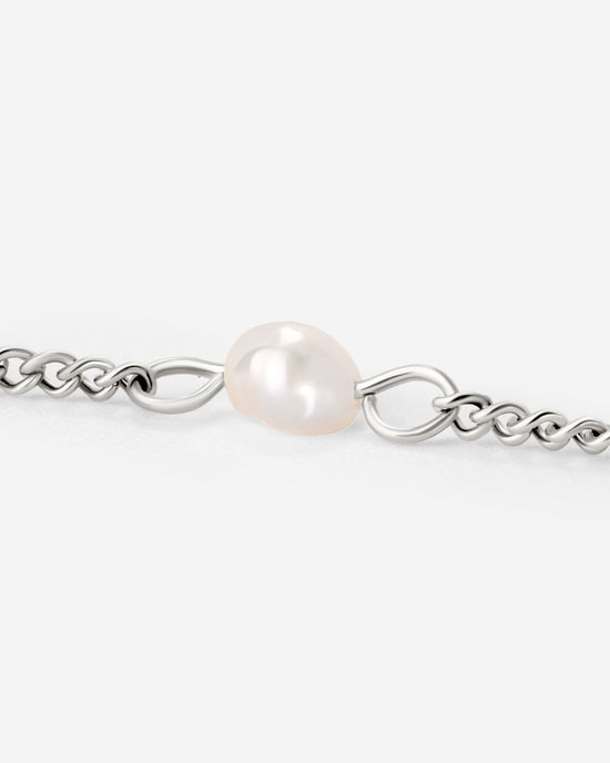 Pearl after Pearl Choker Argento