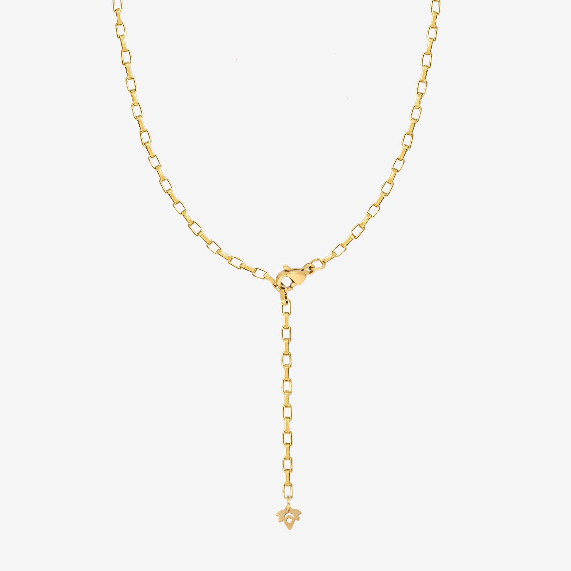 Square Y Box Chain Oro
