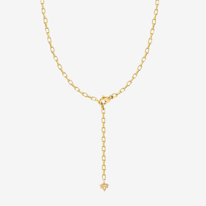 Square Y Box Chain Oro