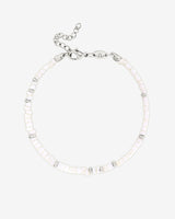 Puka Shell Bracciale Argento